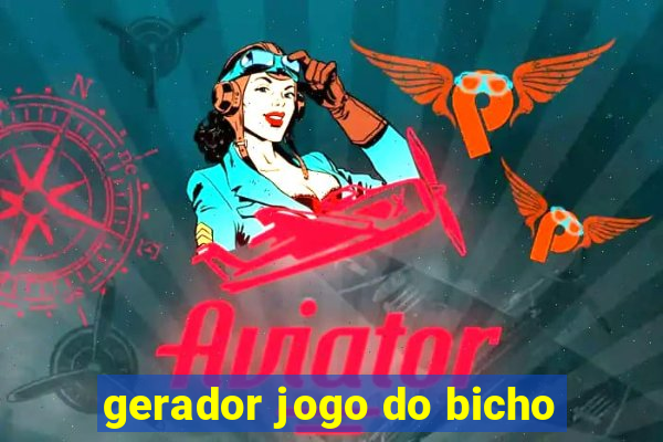 gerador jogo do bicho